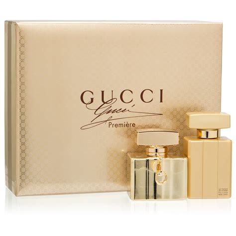 gucci perfume set men|Gucci premiere perfume gift set.